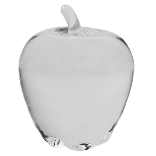 Steuben Crystal Apple Paperweight