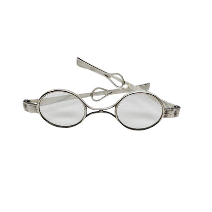 French Silver Spectacles, ca. 1798-1809