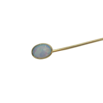 14Kt Gold (Tested) Opal Stick Pin