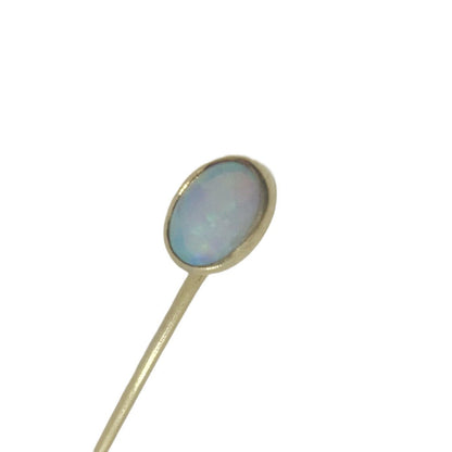 14Kt Gold (Tested) Opal Stick Pin