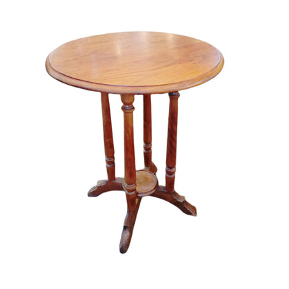 Eastlake-Style Round Side Table