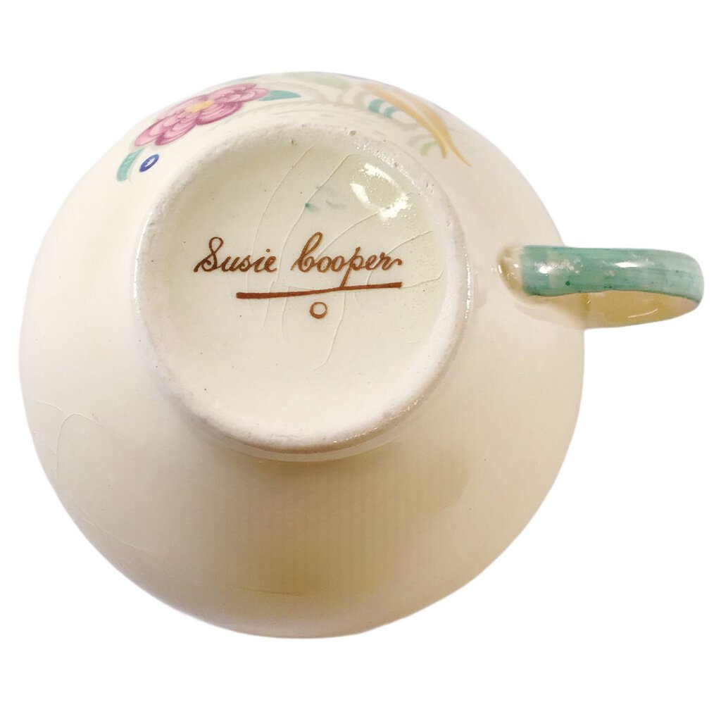 Susie Cooper Nosegay Tea Cup And Saucer