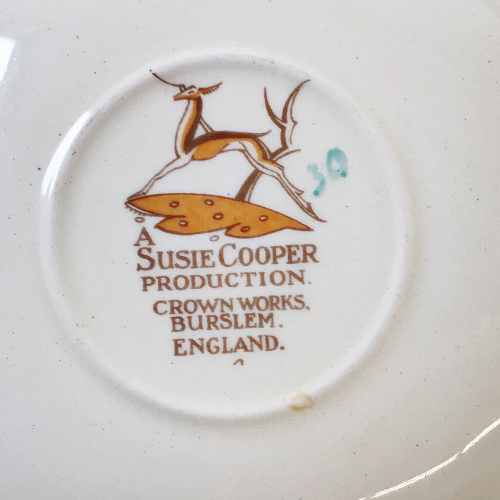 Susie Cooper Nosegay Tea Cup And Saucer