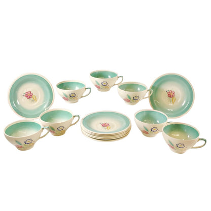 Susie Cooper Nosegay Tea Cup And Saucer