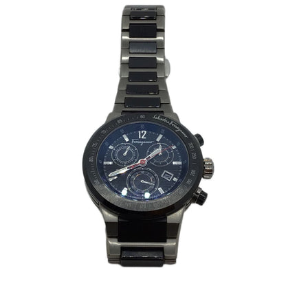 Salvatore Ferragamo Titanium Ceramic F-80 Men's Wristwatch