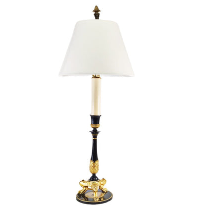 Brass Footed Table Lamp