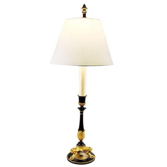 Brass Footed Table Lamp