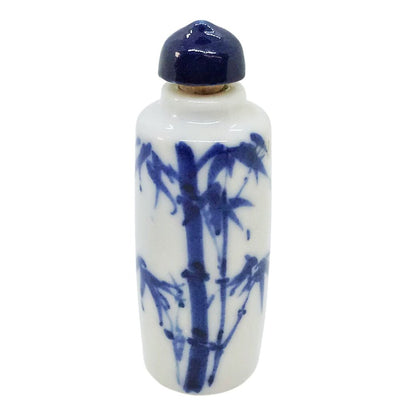 Antique Blue & White Snuff Bottle