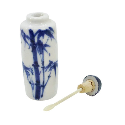 Antique Blue & White Snuff Bottle