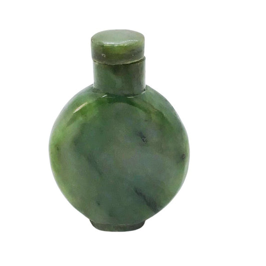 Chinese plain Jade snuff bottle 19th century