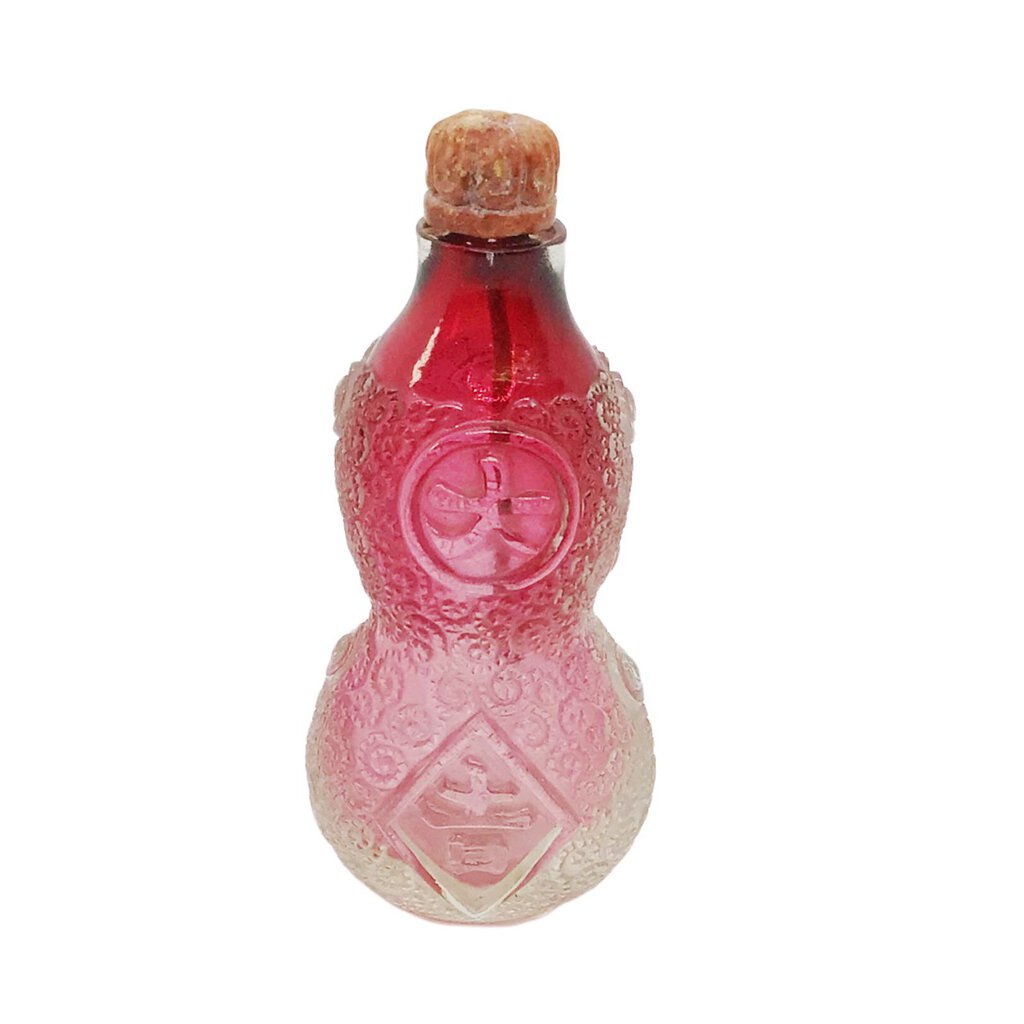 Chinese gourd shaped Peking Glass Snuff Bottle