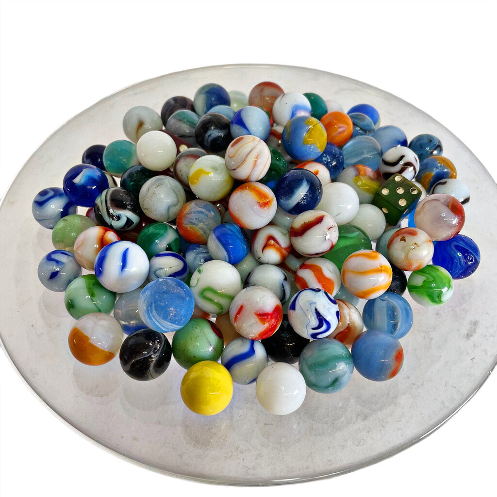 Large Group of Vintage Marbles