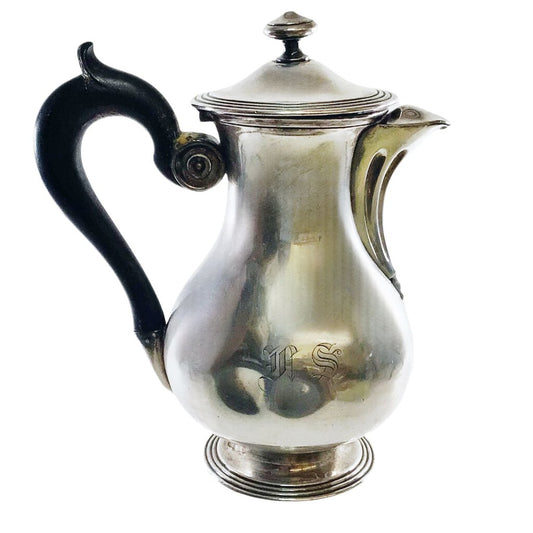 19th c. Christofle Silverplated Coffee Pot