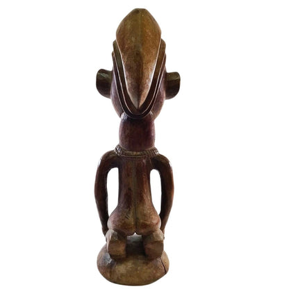 Congolese Carved Wooden Female Figure