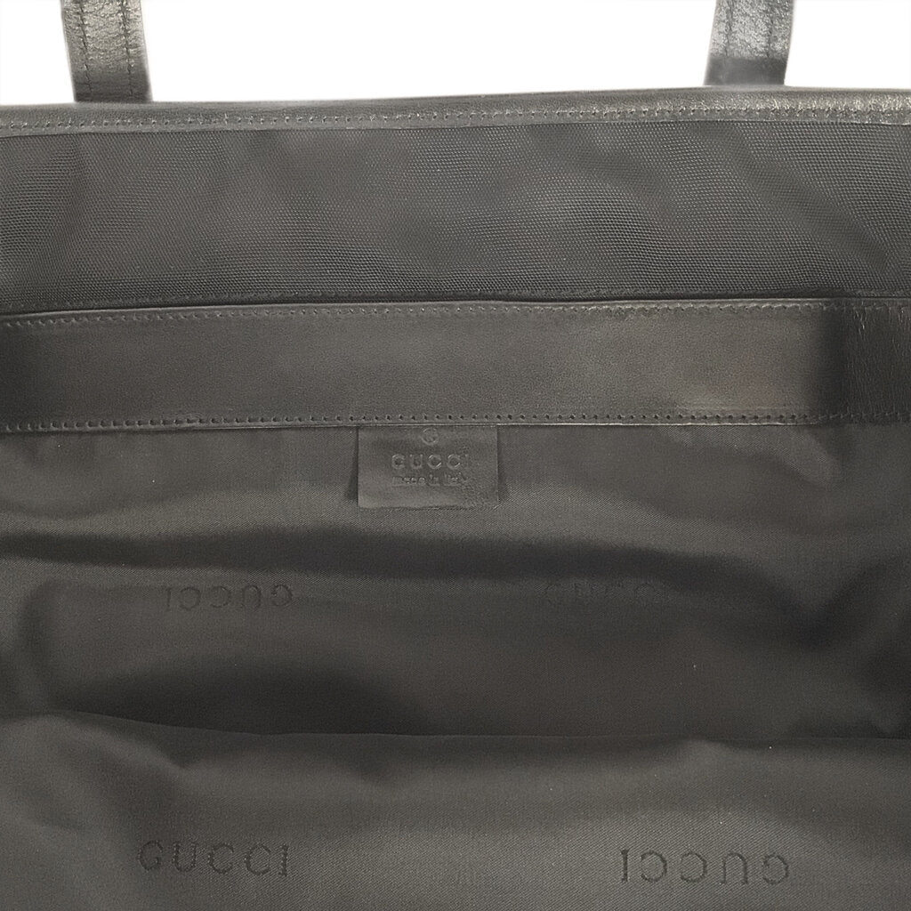 Black large Gucci shopper bag