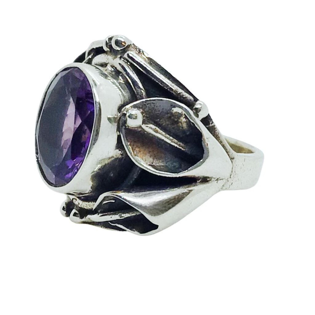 Sterling Amethyst Ring