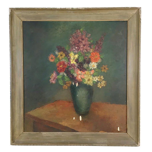 Marjorie Stodgell, Still Life Bouquet. Oil on Canvas.