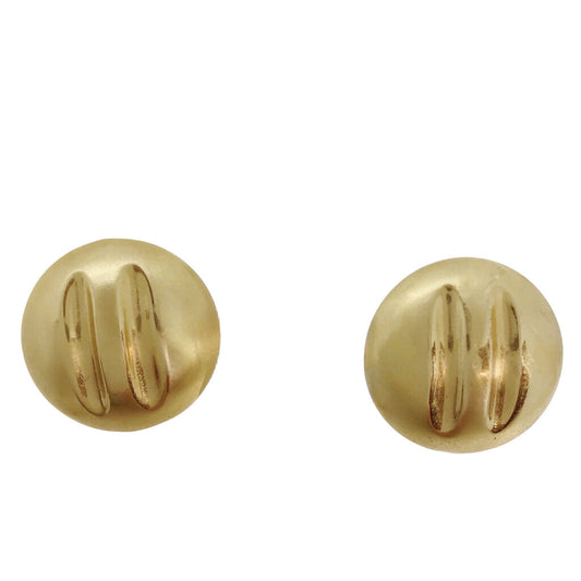 14Kt Gold "Button" Earrings