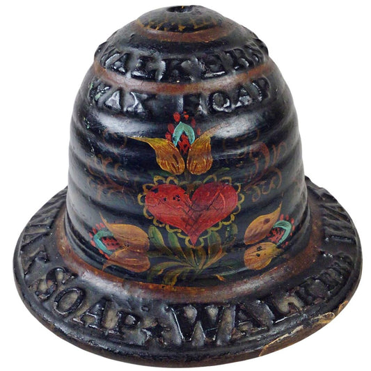 Walker's Soap Cast Iron Twine Dispenser, ca. 1880s