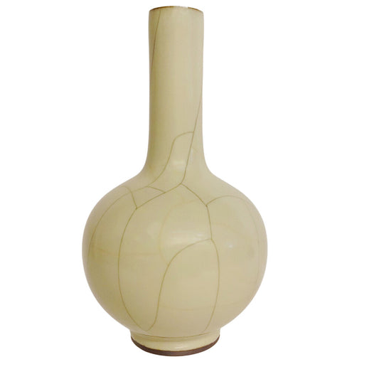 Bulbous Vase w/ Firing Marks