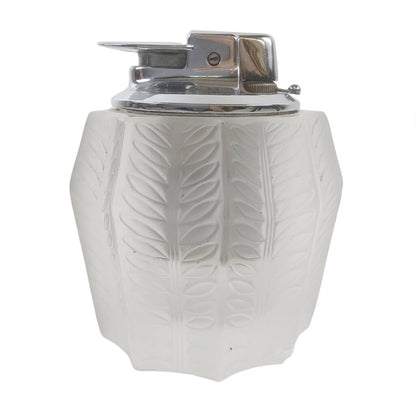 Lalique "Jamaique" Crystal Table Lighter