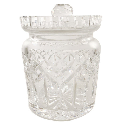 Waterford "Lismore" Crystal Biscuit Barrel