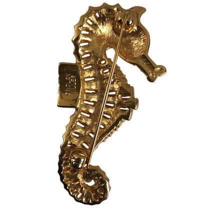 Nolan Miller Seahorse Brooch