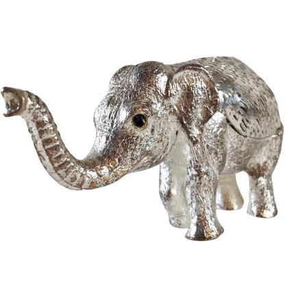 Christofle "Lumieres d'Argent" Silverplated Elephant Figurine