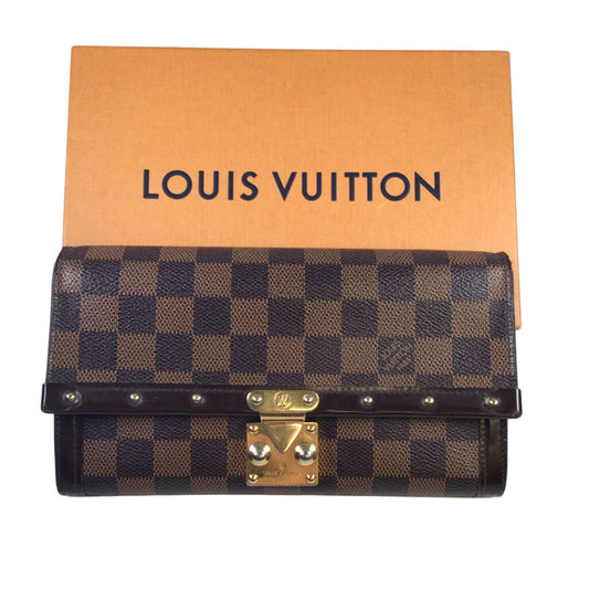 Louis Vuitton Large Gold Stud Clutch/Wallet