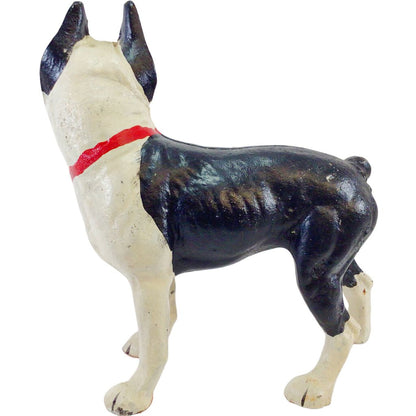 Cast Iron Boston Terrier Door Stop