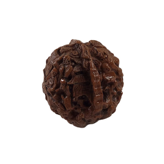 Chinese Hediao Walnut Carving