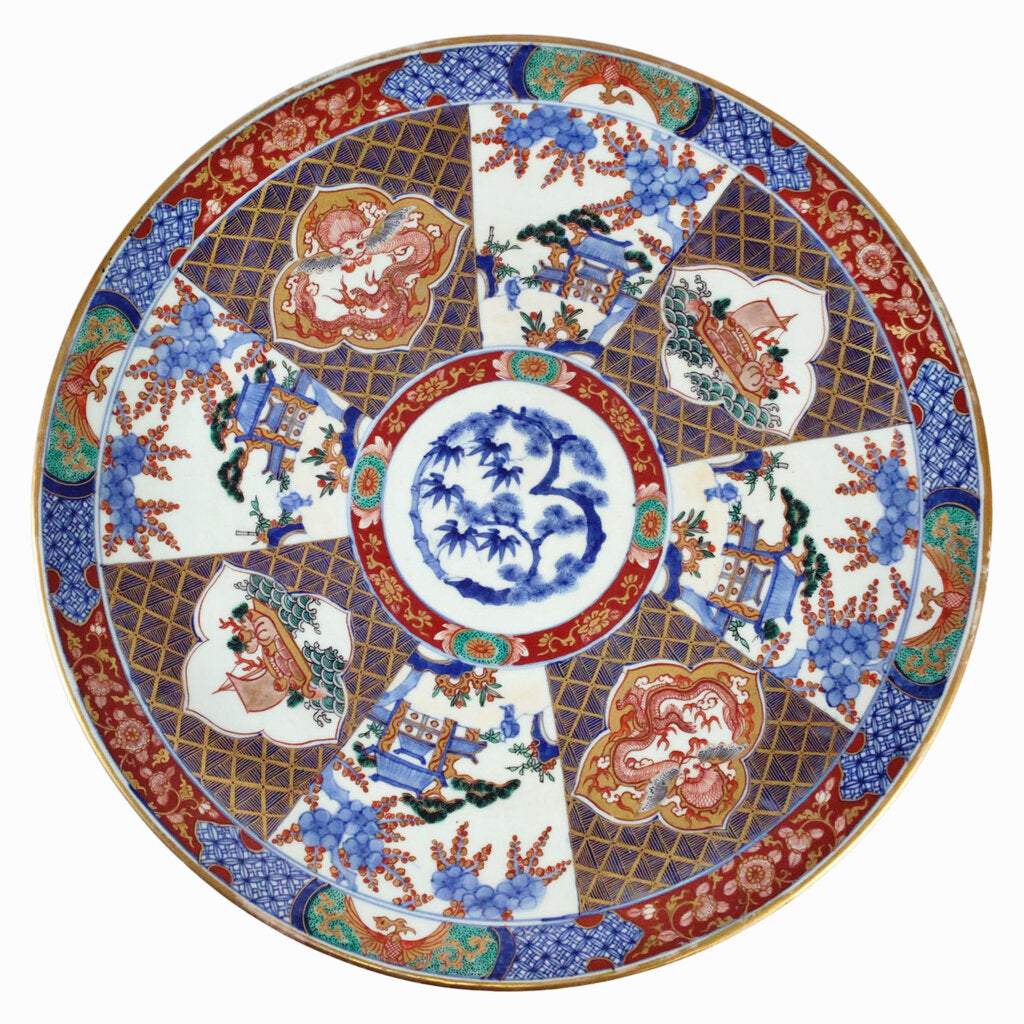 Japanese Imari Porcelain Charger