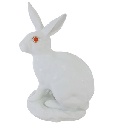 Herend Large White Rabbit Figurine, #5334