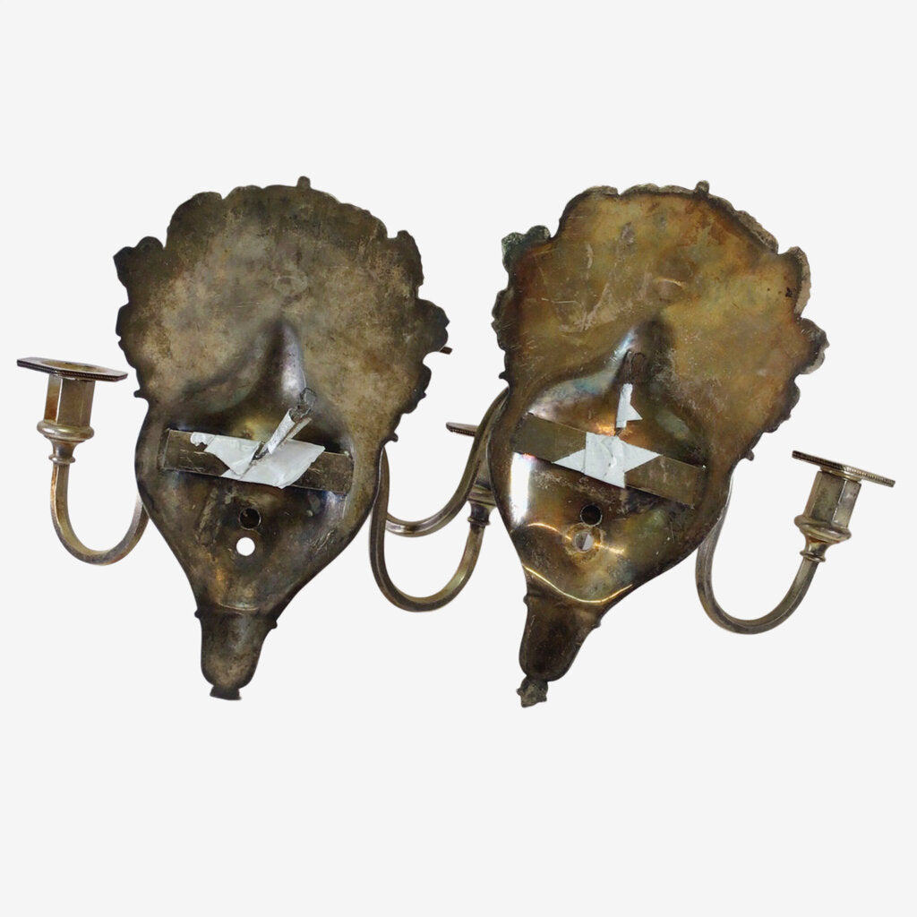 Pair/Lawrence B. Smith Lion & Unicorn Sconces