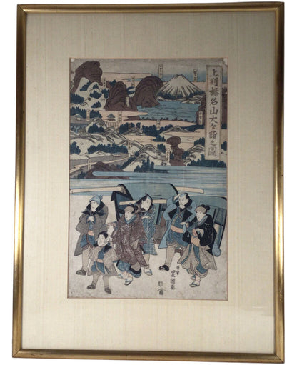 Utagawa Toyokuni Woodblock