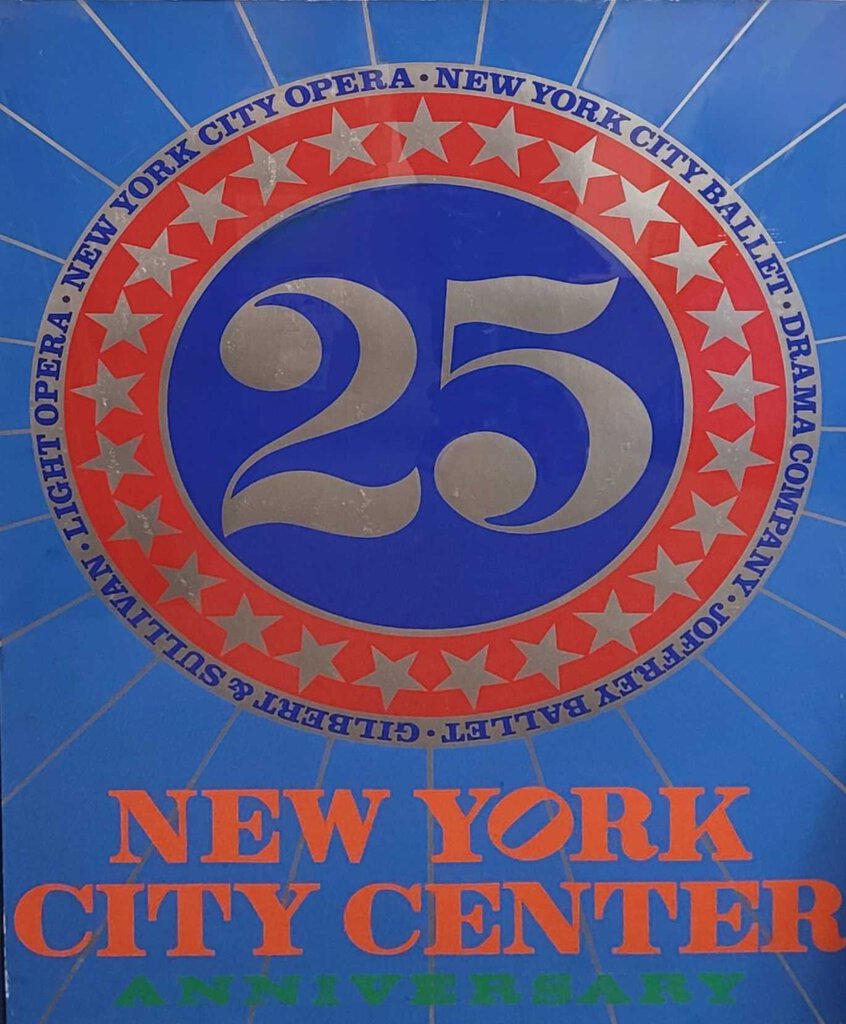 Indiana. New York City Center Anniversary Poster