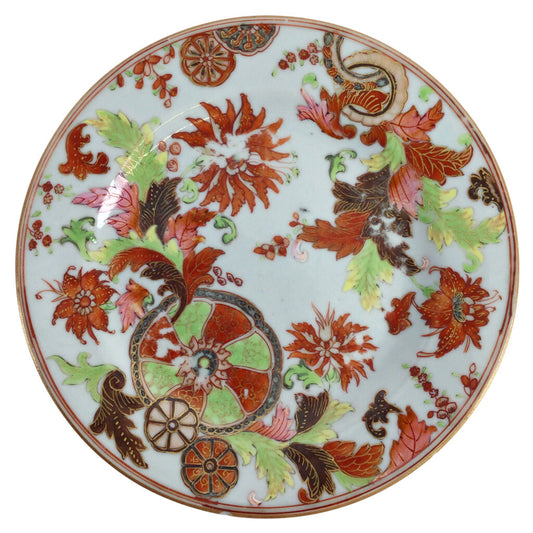 Qianlong/Jiaqing Pseudo-Tobacco Leaf Bread Plate