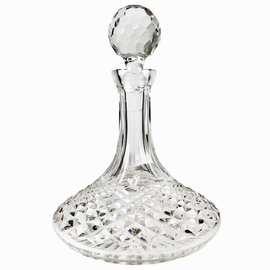 Waterford "Alana" Crystal Ship's Decanter