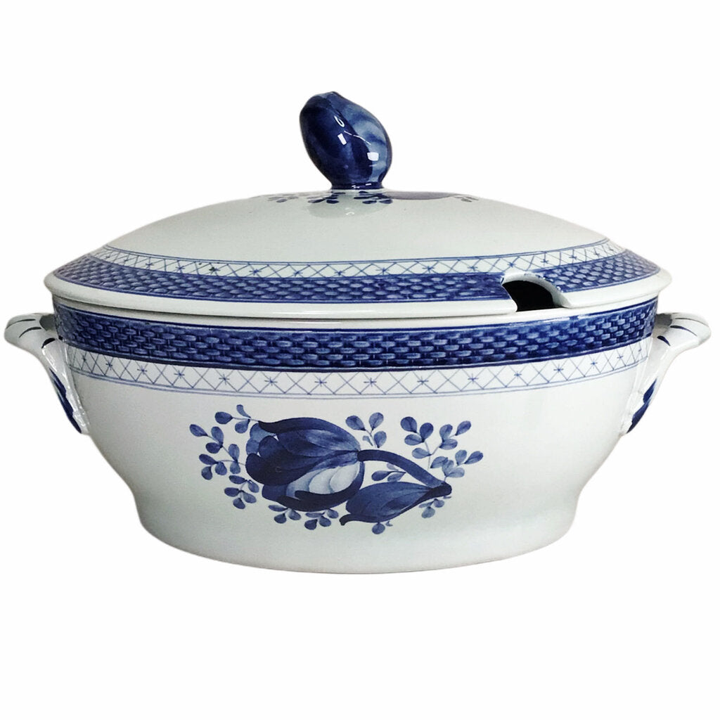 Aluminia "Tranquebar" Faience Tureen, ca. 1960