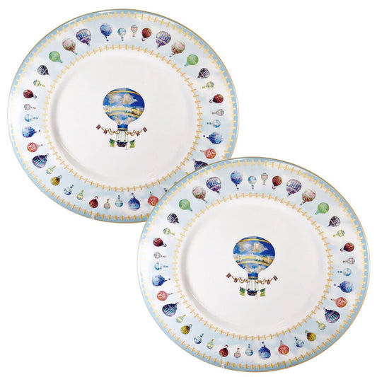 2 Home, James! "Montgolfier" Service Plates