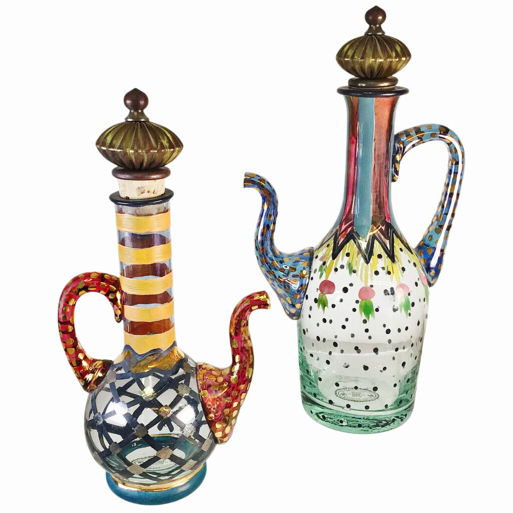 Purple Morano-Style Decanter