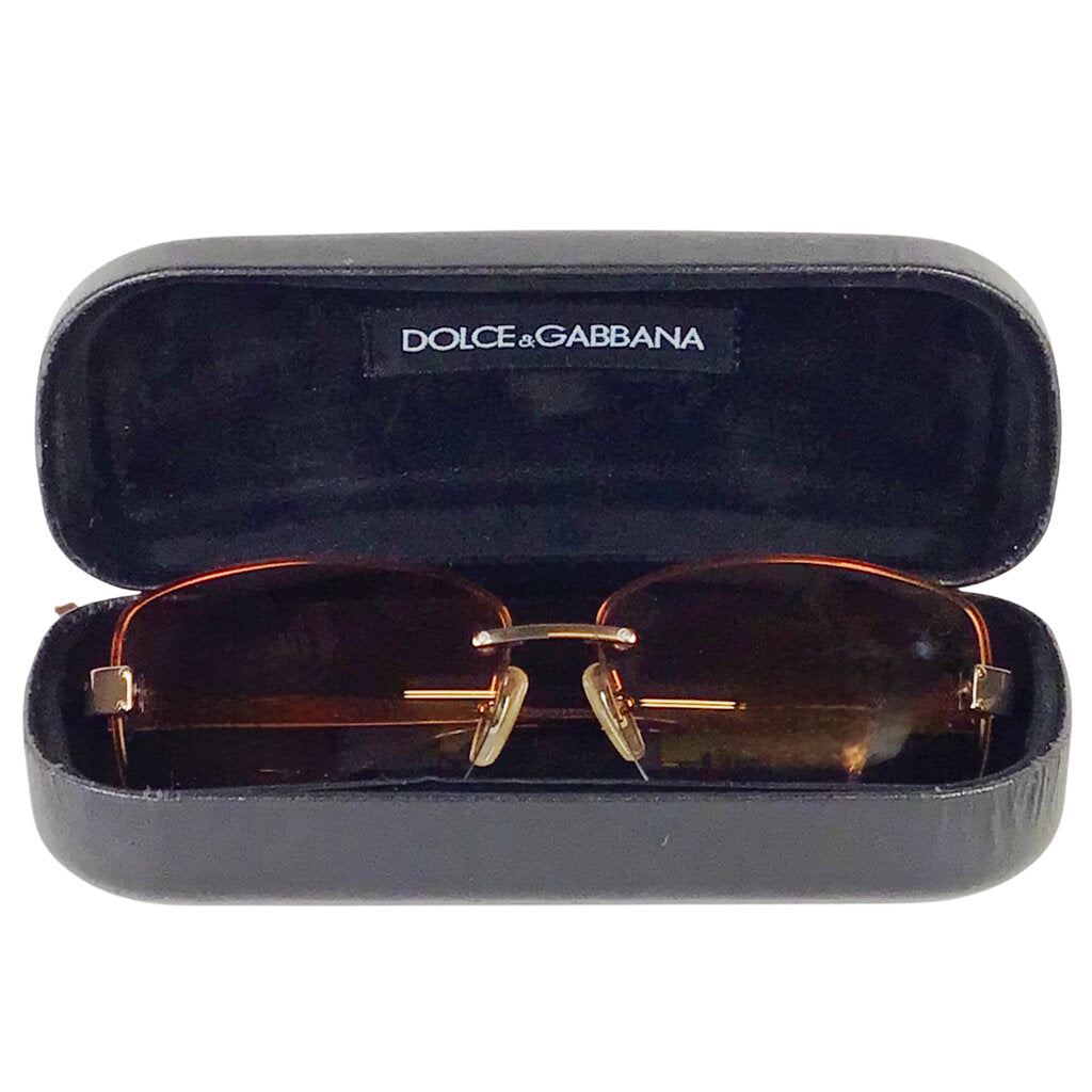 Dolce and Gabbana Brown Tinted Shades