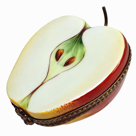 Parry Vieille Apple Half Porcelain Trinket Box