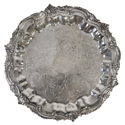 Eton Sheffield Silverplated Salver