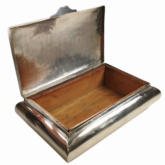 Peruvian Silver Cigarette Box