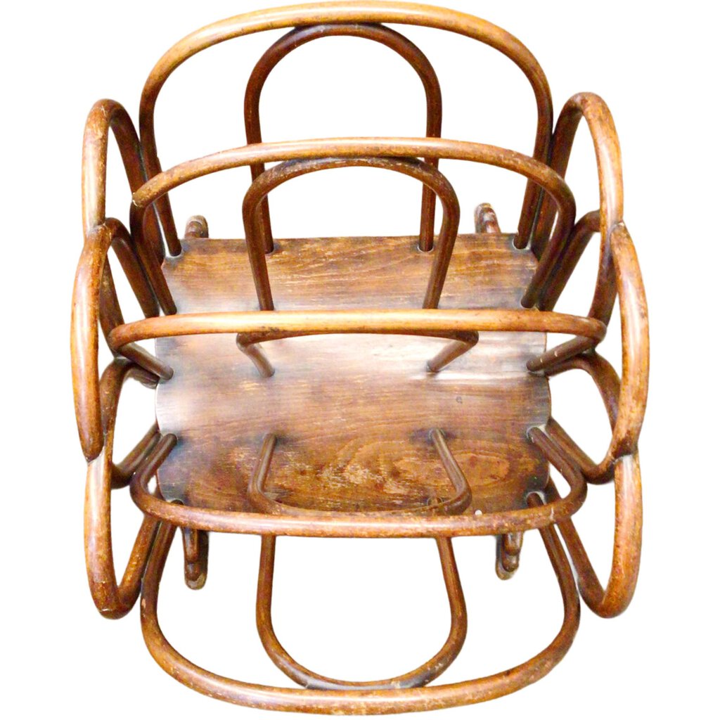 Thonet Bentwood Magazine Rack, ca. 1900