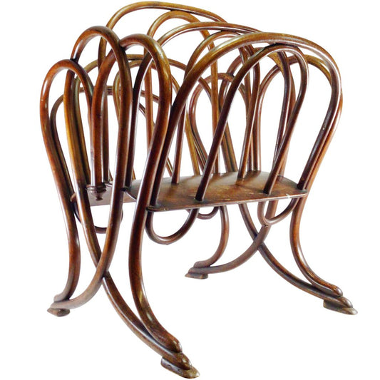 Thonet Bentwood Magazine Rack, ca. 1900