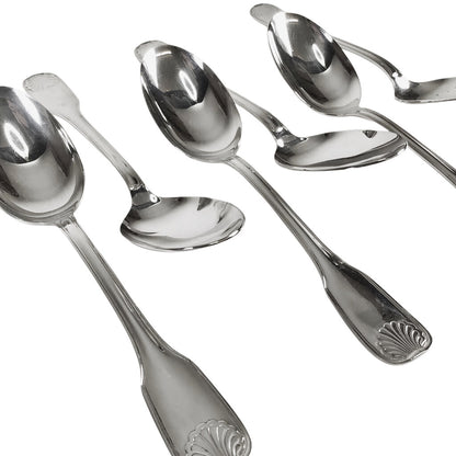 6 Plata Lappas "Colbert" Silverplated Tablespoons - Opportunity Shop DC