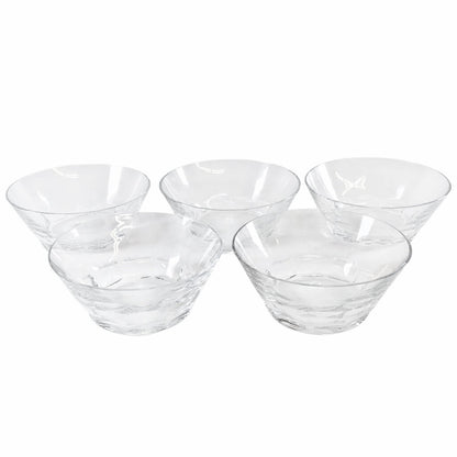 5 Baccarat "Bretagne" Finger Bowls