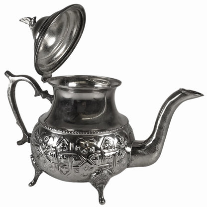 Moroccan Silverplated Tea Pot